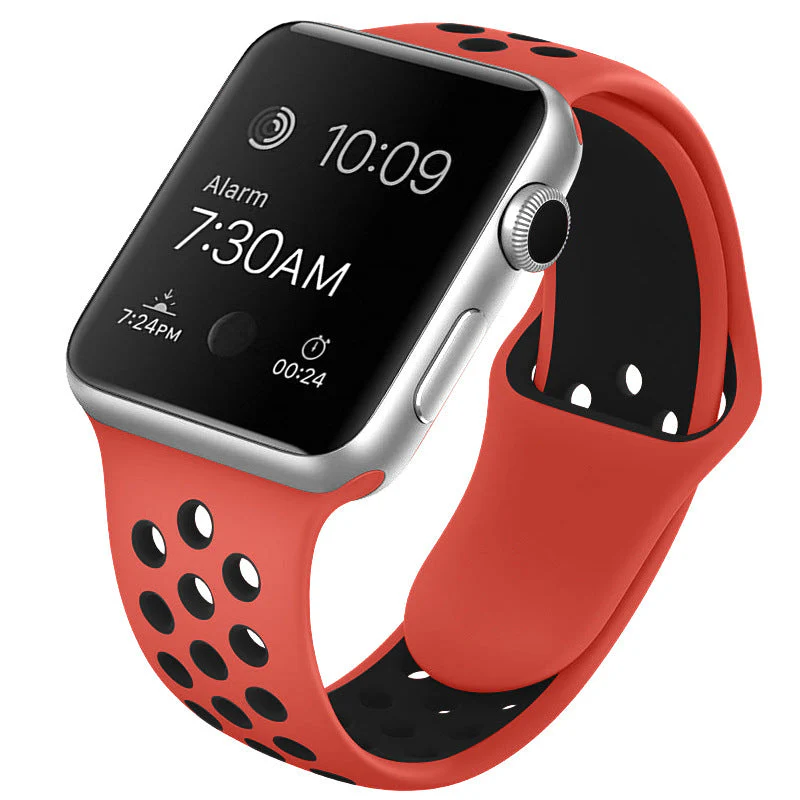 Apple Watch Sport Band Dual Colors. - Image 8