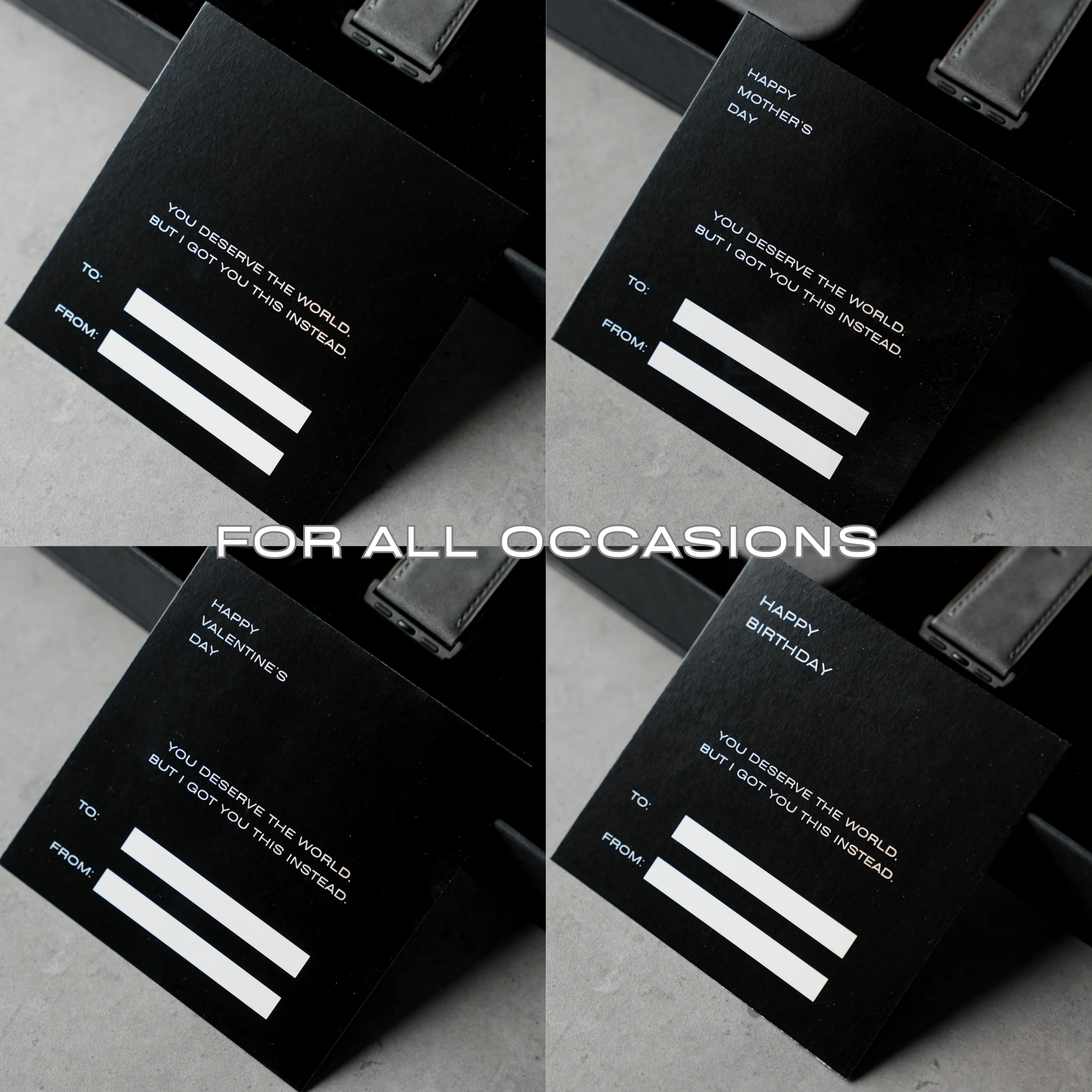 GIFT PACKAGE - IZONE Leather Set - STONE GREY - Image 5