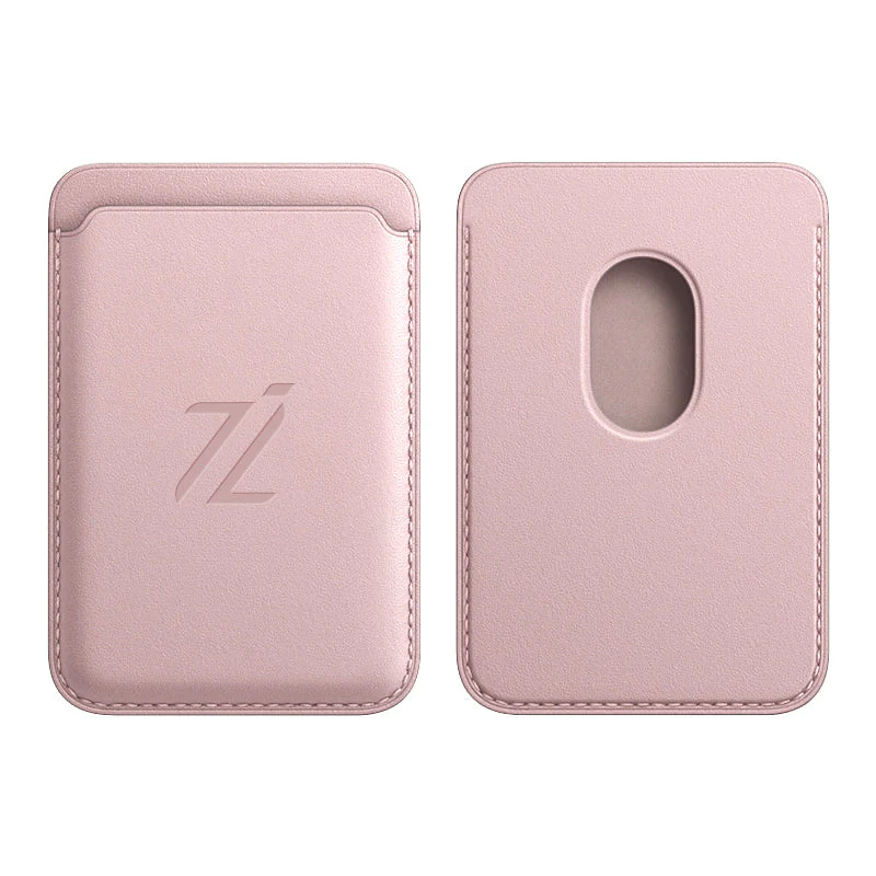 Smooth Leather Magnetic Wallet Magsafe Card Holder - Image 5